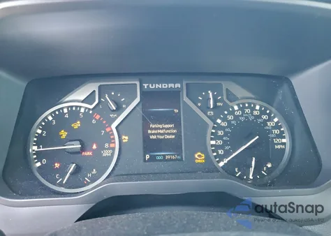 2022 Toyota Tundra Double Cab Sr z USA, uszkodzony, nr VIN 5TFLA5DA3NX009669